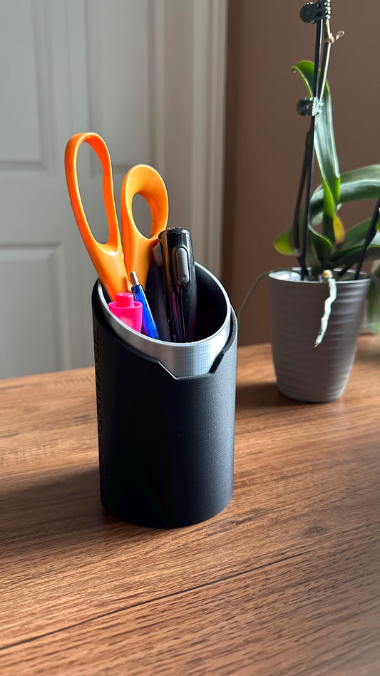Exhaust Car Desk Organizer Pen and Tool Holder Carbon Fiber Material!