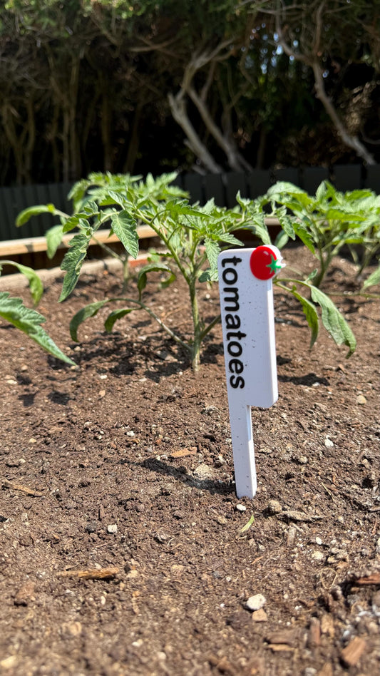 Garden Vegetable and Plant Markers Stakes